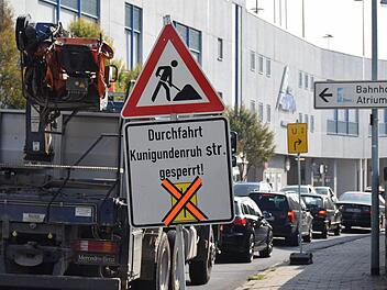 Bamberg: Kunigundenruhstraße ab Montag teils gesperrt - wegen Tiefbauarbeiten
