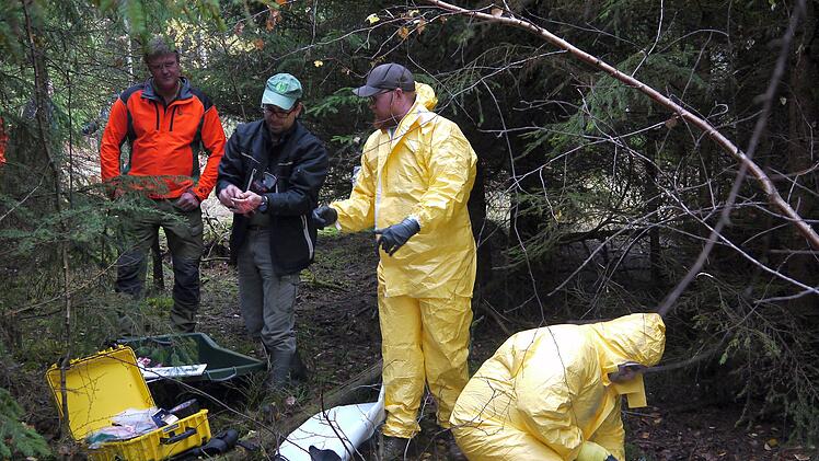Landkreis Coburg: Ausbreitung der Afrikanischen Schweinepest? - Berge&uuml;bung wurde durchgef&uuml;hrt