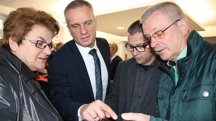 Eindrücke vom Redaktionsfrühstück der Saale-Zeitung. Foto: Ralf Ruppert