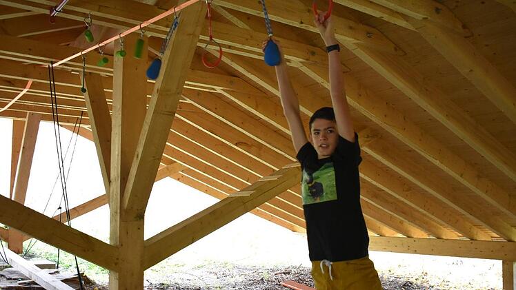 Hannes Kugler im heimischen Trainingsareal Foto: Petra Malbrich