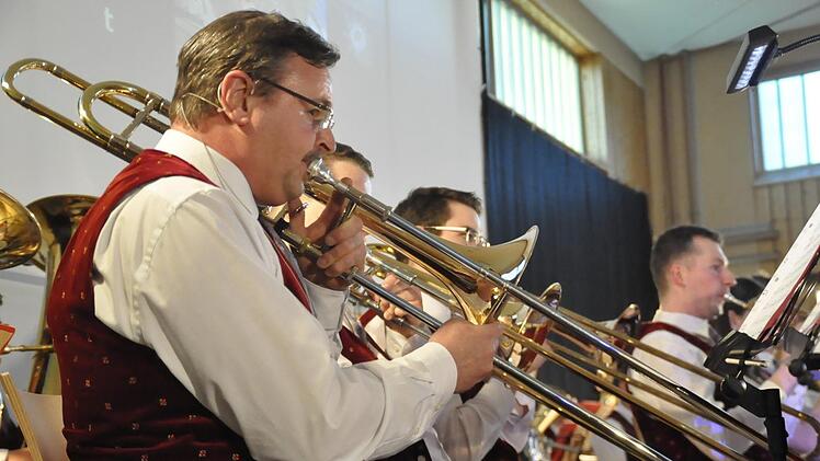 Mottokonzert des Schondraer Musikvereins. Peter Klopf