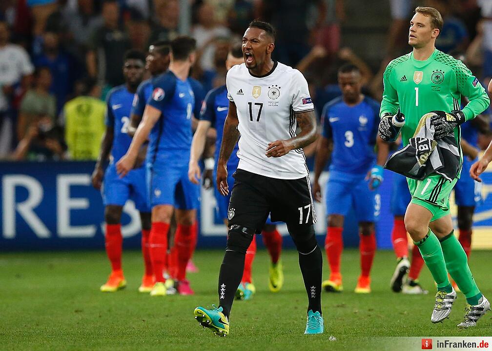 e bittere Niederlage der Deutschen