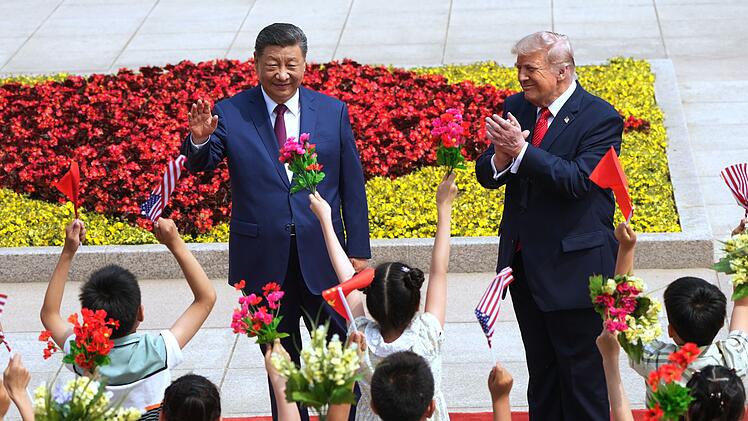 US-Pr&auml;sident Trump in China