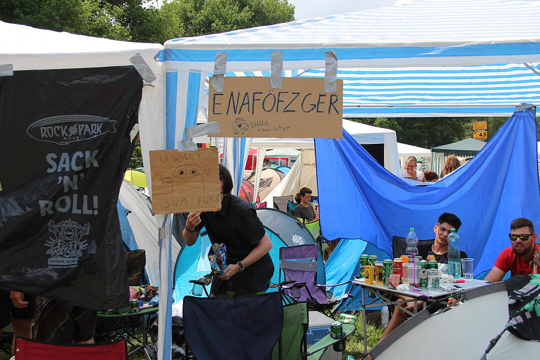 Tag 2 am RIP-Zeltplatz