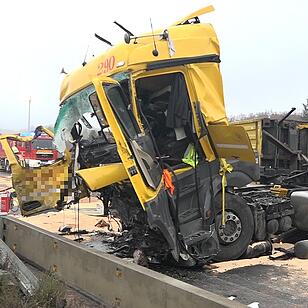 Unterfranken: Drei Menschen sterben bei Lkw-Unfall auf A3