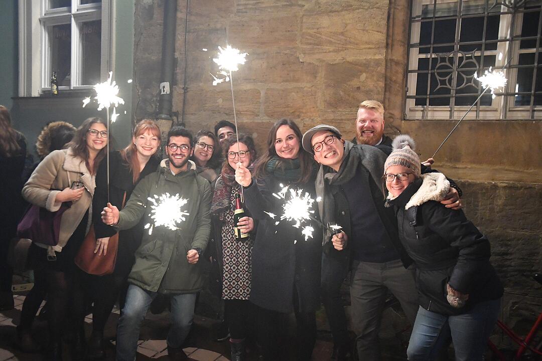 Silvester: Bamberg begrüßt 2018