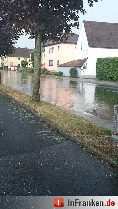Gewitter in Franken am Mittwoch