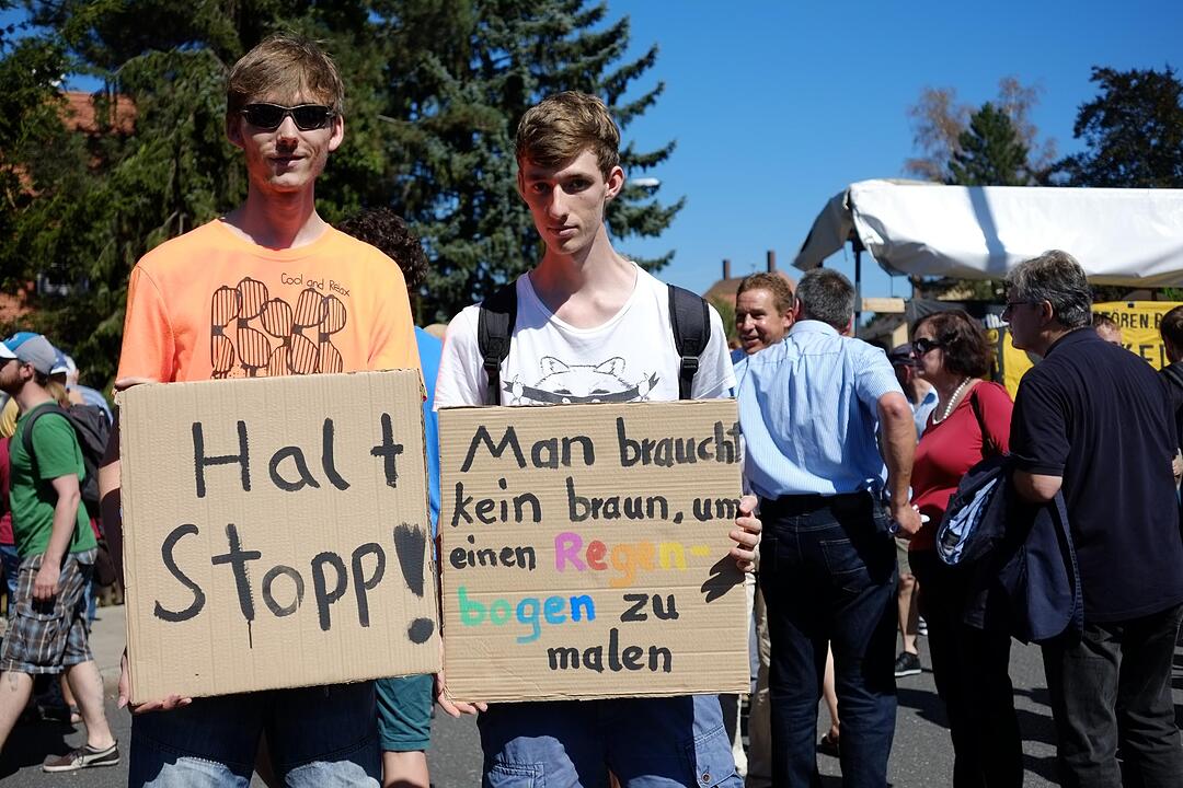 Rechtsextreme Demo in Fürth