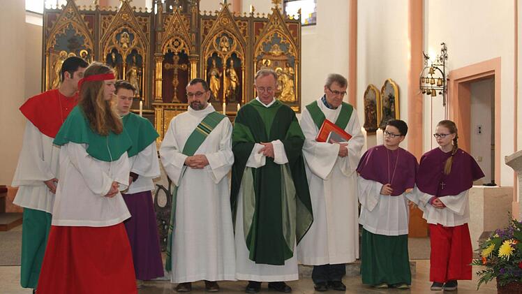 Fasching in der Kirche - den Gottesdienstbesuchern hat es gefallen.  Foto: Sonja Ada