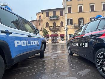 Autos der italienischen Polizei