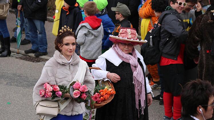 Faschingsumzug in Poppenlauer  Foto: Thomas Malz