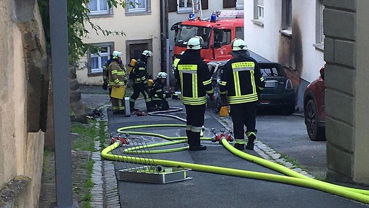 Brand bei Bamberger Sandgebiet - mehrere Löschgruppen vor Ort
