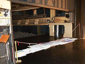 Nachdem Wasserschaden geht im Coburger Musentempel erst einmal gar nichts m ehr. Foto: Jochen Berger