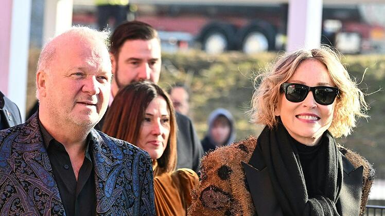 Pressekonferenz mit Schauspielerin Sharon Stone