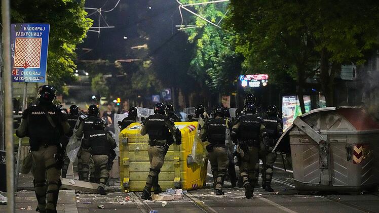 Proteste in Serbien