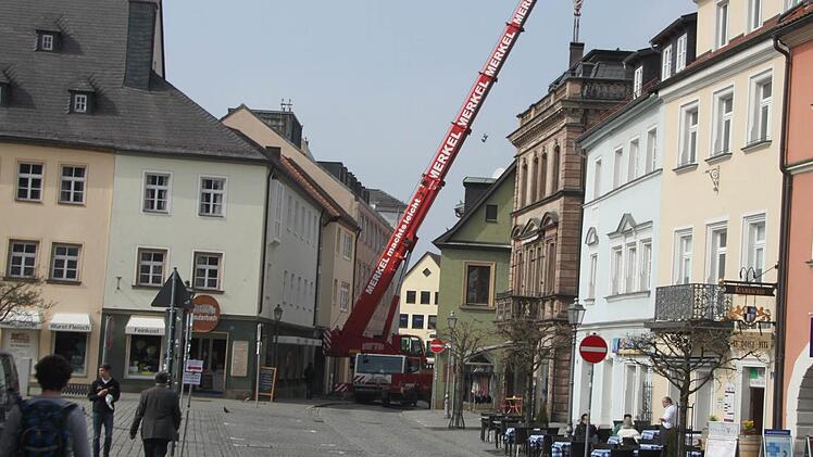 ... wird die Buchbindergasse zeitweise gesperrt. Fotos: Stephan Tiroch