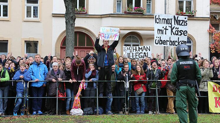 Das Bündnis gegen Rechtsextremismus ruft erneut zur Demo gegen Nazis in Bamberg auf. Foto: Barbara Herbst/Archiv