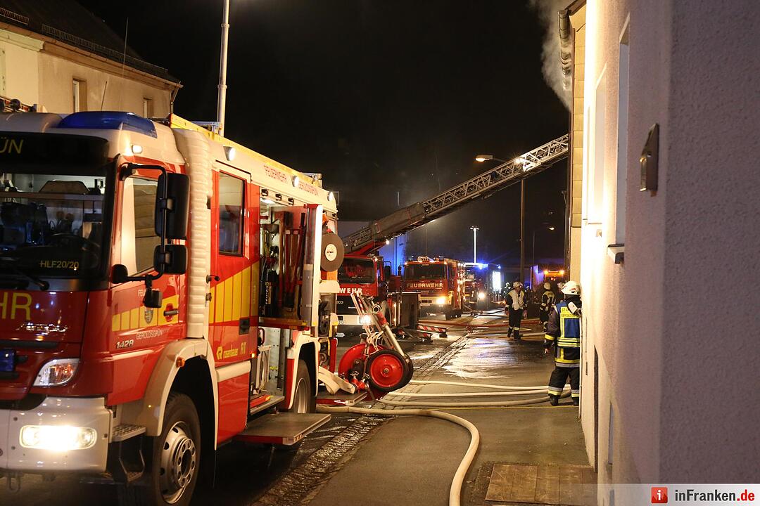 Mann stirbt bei Brand in Geroldsgrün
