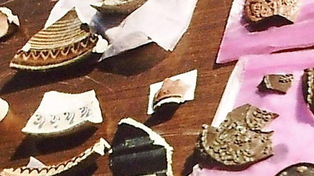 Einige der dort gemachten Funde sollen während des Denkmaltags am Schlossplatz gezeigt werden. Foto: privat