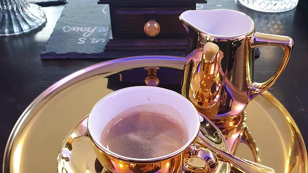 In einem Bayreuther Caf&eacute; k&ouml;nnen Kunden ab sofort fr&auml;nkischen Kaffee trinken. Foto: 1897 Kaffeehaus