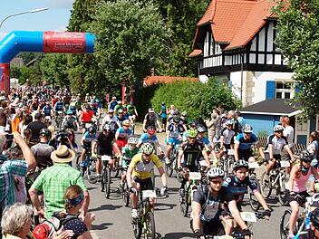 Eine Rekordbeteiligung wird beim Franken-Bike-Marathon in Trieb am 24. Juni erwartet  Foto: Alfred Thiert