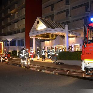 Hotelbrand in Bad Kissingen: 130 Gäste evakuiert