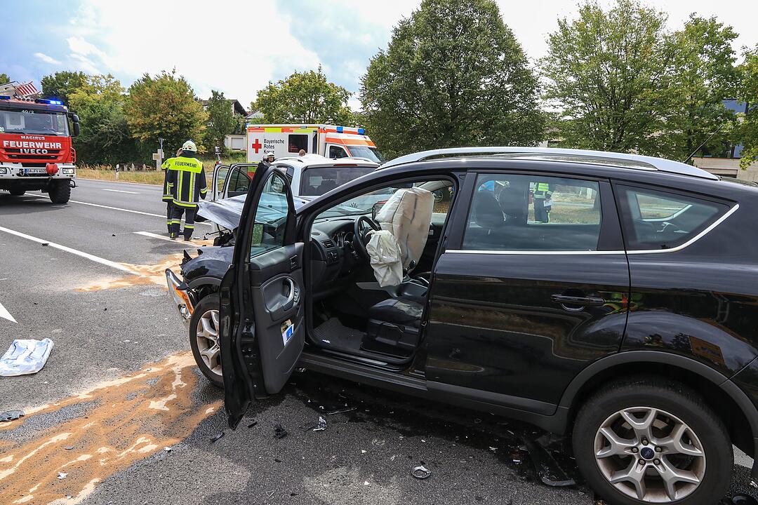 Unfall im Kreis Bamberg: Kinder nach Frontalzusammenstoß verletzt