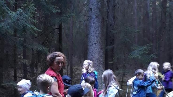 Kindern die Freude am Wald zu vermitteln macht Margit Schreppel besonders viel Freude.Archiv Margit Schreppel