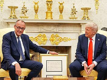 US-Präsident Trump empfängt Bundeskanzler Merz US-Präsident Trump empfängt Bundeskanzler Merz