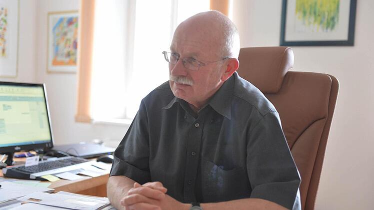Harald Kempe, Bürgermeister in Emskirchen Foto: Ronald Rinklef