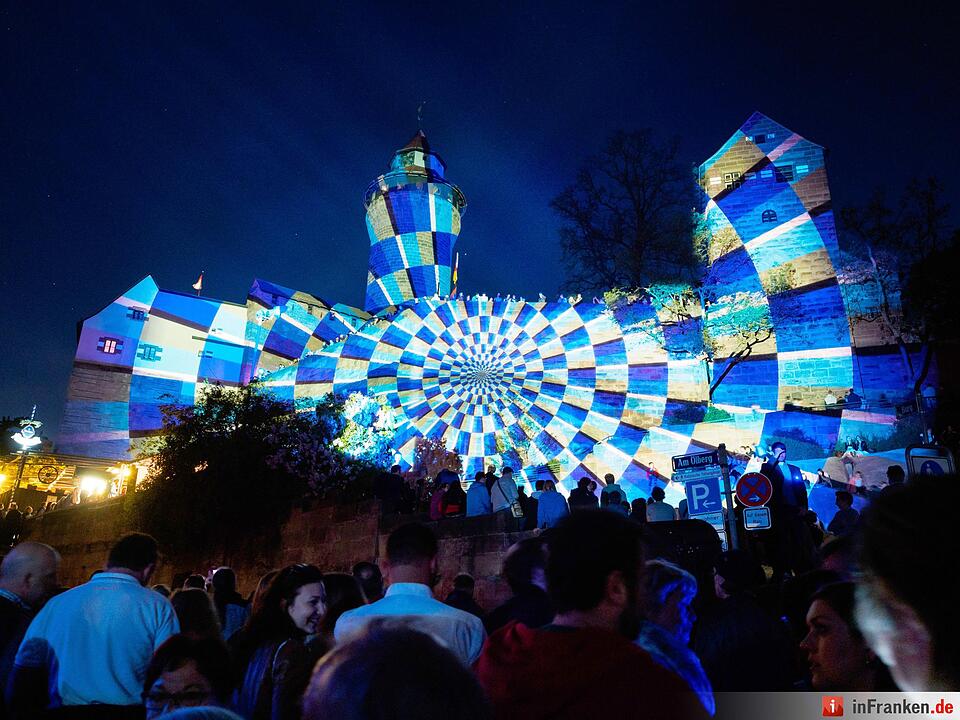 "Blaue Nacht" in Nürnberg