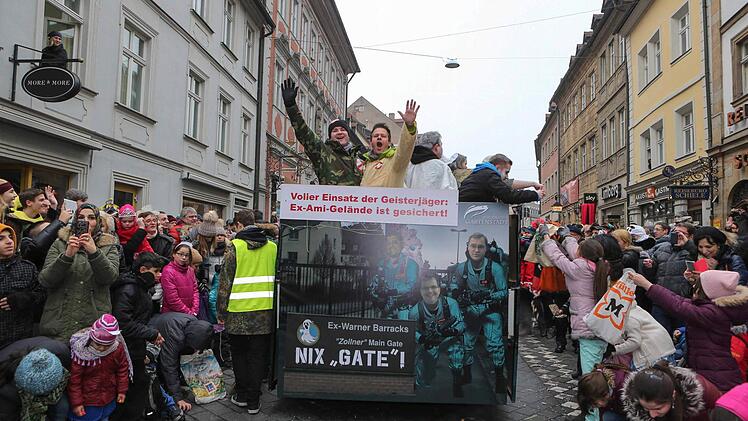 Faschingsumzug in Bamberg Foto: RiegerPress