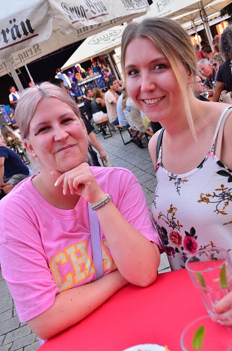 Auf dem Marktplatz Ebermannstadt wird gefeiert!