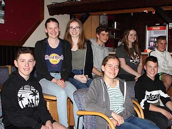 Das ist der neue Jugendrat: Johann Schubert (von links), Sophie Ettert, Jasmin Müller, Johanna Kohl, Tom Schlereth, Laura Kuhn, Samuel Spahn Fontenla und Nico Sell.  Foto: Ulrike Müller