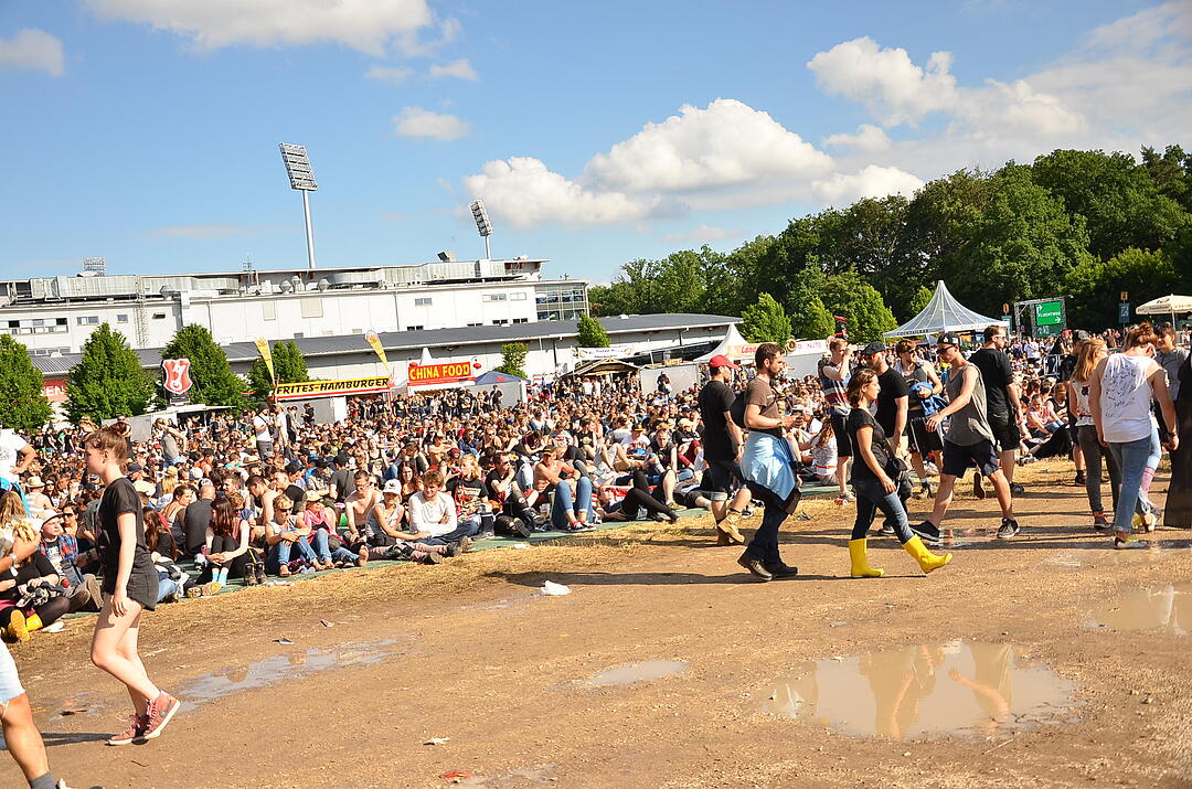 Rock im Park: Die Besucher am Sonntag