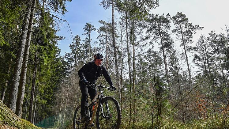 Naturlebnis Mountainbiken.  Foto: Ronald Rinklef