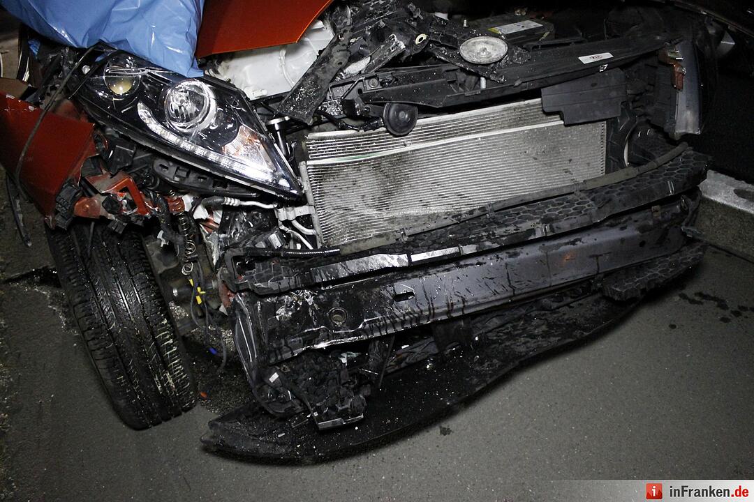 Schwerer Unfall auf A3 bei Gremsdorf