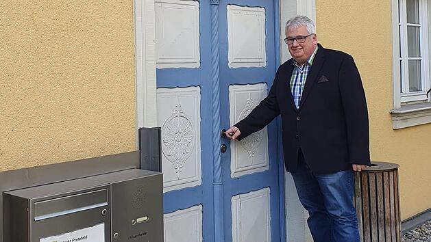 Walther Metzner will f&uuml;r die WPA als B&uuml;rgermeister ins Pretzfelder Rathaus. Foto: Carmen Schwind