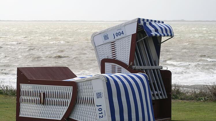 Erster Herbststurm fegt über Norderney