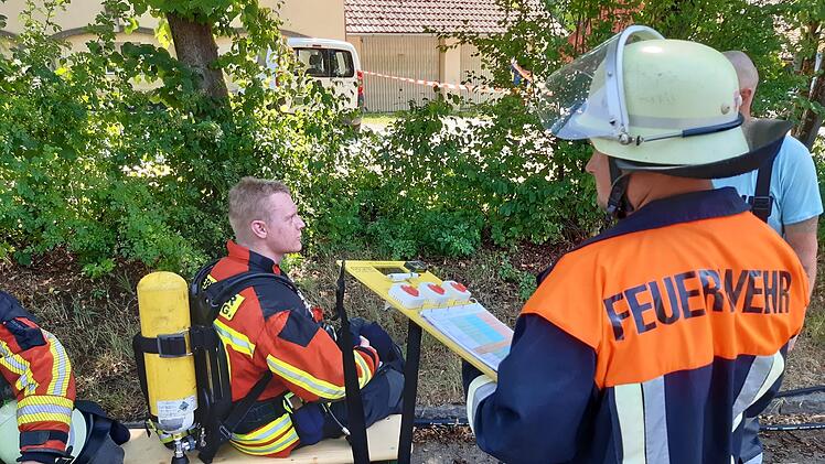 Gasaustritt in Neuhaus an der Pegnitz: Mehrere H&auml;user ger&auml;umt