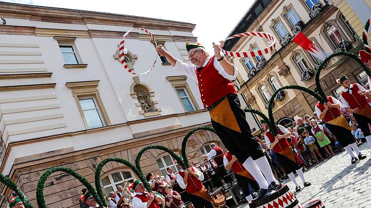 Die Kulmbacher Bierwoche ist eröffnet. Foto: Matthias Hoch