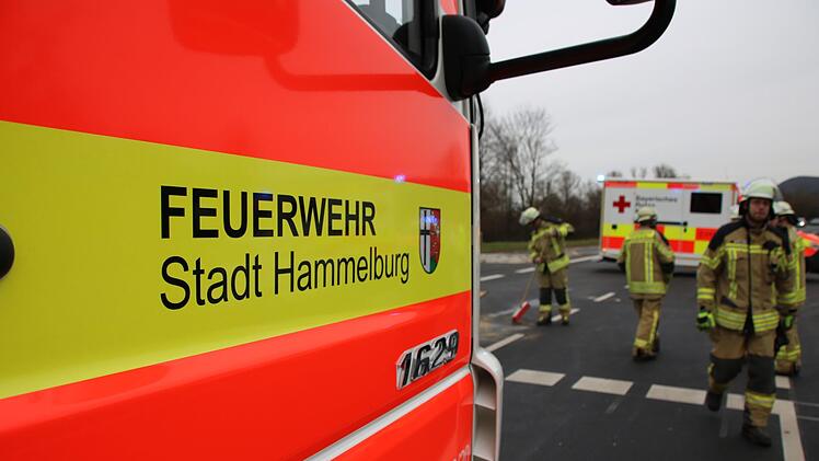 Eindrücke vom Unfall an der Anschluss-Stelle Hammelburg-Ost. Foto: Ralf Ruppert