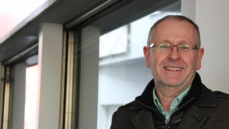 Martin Denninger plant, das Erdgeschoss des seit Jahren leeren Kaufhauses Schäfer mit der Lebenshilfe wieder zu beleben.  Fotos: Benedikt Borst