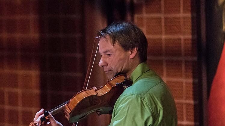 Impressionen vom Kinderkonzert "Herr Buffo und der Notendieb" im Coburger Theater in der Reithalle: Bernhardt Bihler.Foto: Jochen Berger