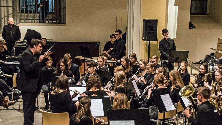 Impressionen vom Weihnachtskonzert des Coburger Gymnasiums Albertinum in der MorizkircheFoto: Jochen Berger