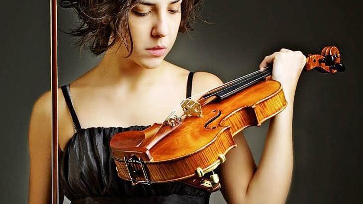Die junge spanische Geigerin Elina Rubio eröffnet am 13. Oktober die Konzertsaison beim "Verein". Foto: PR