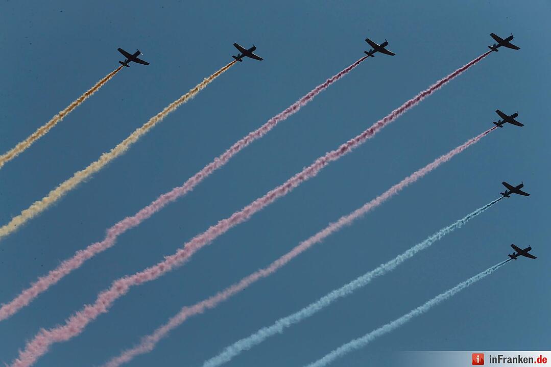 Militärparade in China