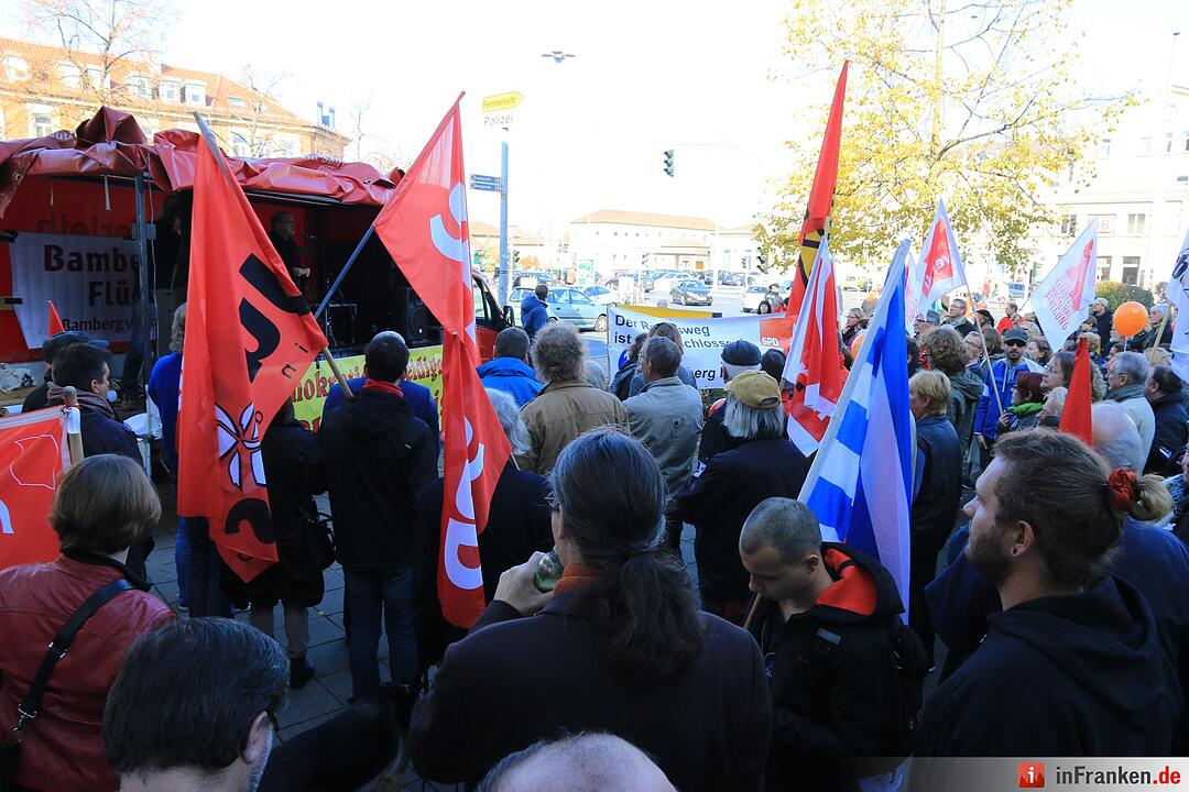 Zwei Demos in Bamberg