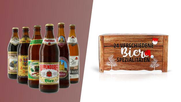 Bier-Adventskalender 2025: Limitierte Franken-Edition mit exklusiven Extras