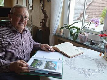 Peter Wolf aus aus dem Rödentaler Stadtteil Einberg machte sich auf die Suche nach den Wurzeln des nach Amerika ausgewanderten Peter Scheler und wurde fündig.Foto: Rainer Lutz